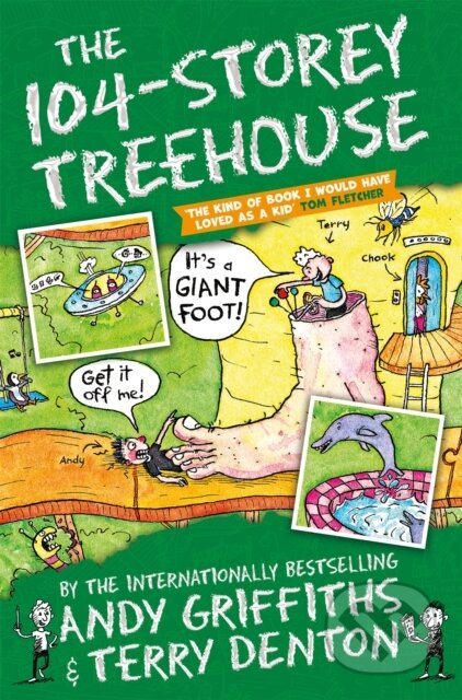 Kniha: The 104-Storey Treehouse (Andy Griffiths). Pan Macmillan, 2018 Kniha: The 104-Storey Treehouse (Andy Griffiths). Pan Macmillan, 2018