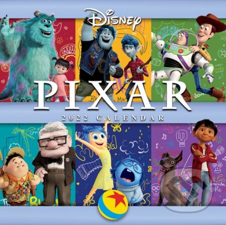Oficiálny kalendár 2022 Pixar: SQ, , 2021