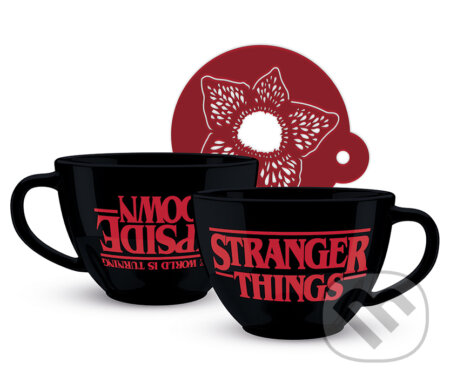 Keramický cappuccino hrnček Stranger Things: The World Is Turning Upside Down (). , 2020 Keramický cappuccino hrnček Stranger Things: The World Is Turning Upside Down (). , 2020