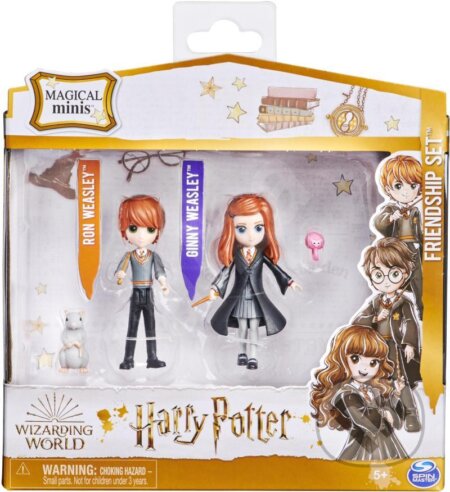 Harry Potter: Sada figurek Ron, Ginny, Arnold a Prašivka (Harry Potter). Harry Potter, 2021 Harry Potter: Sada figurek Ron, Ginny, Arnold a Prašivka (Harry Potter). Harry Potter, 2021