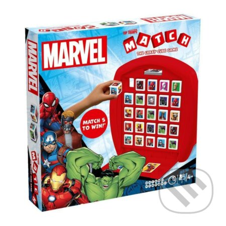 Spoločenská hra: Hra Match: Marvel (Winning Moves). Winning Moves, 2021 Spoločenská hra: Hra Match: Marvel (Winning Moves). Winning Moves, 2021