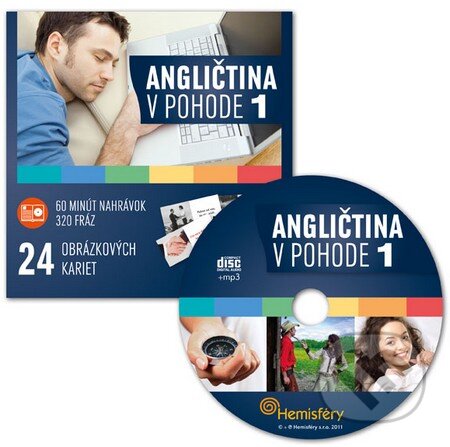 Audiokniha: Angličtina v pohode 1 (Hemisféry). Hemisféry Audiokniha: Angličtina v pohode 1 (Hemisféry). Hemisféry