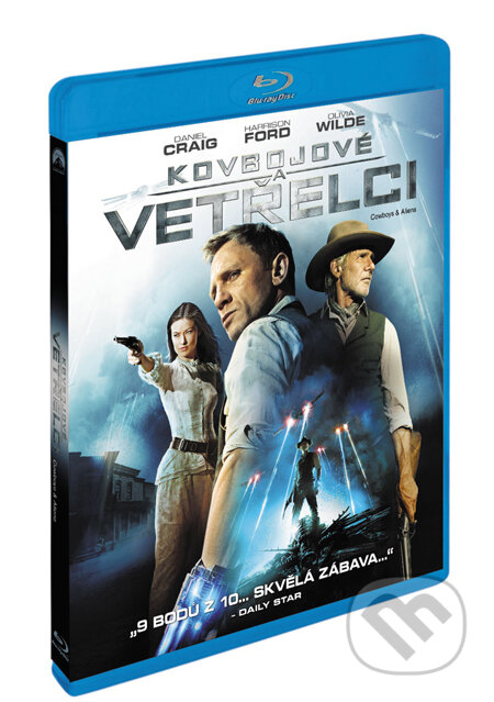 Film: Kovbojové a vetřelci (Jon Favreau) (Blu-ray). Magicbox, 2011 Film: Kovbojové a vetřelci (Jon Favreau) (Blu-ray). Magicbox, 2011
