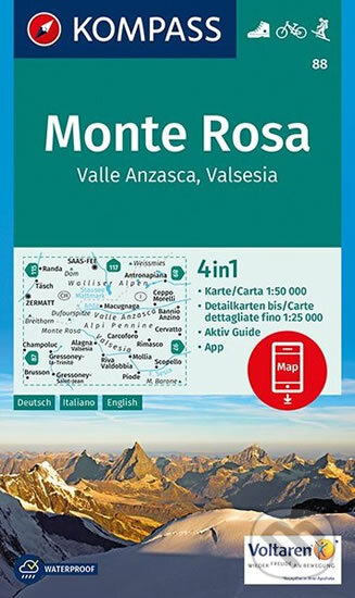 Kniha: Monte Rosa, Valle Anzasca Valsesia (Marco Polo). Marco Polo, 2017 Kniha: Monte Rosa, Valle Anzasca Valsesia (Marco Polo). Marco Polo, 2017