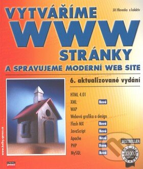 Kniha: Vytváříme WWW stránky (Jiří Hlavenka). Computer Press, 2002 Kniha: Vytváříme WWW stránky (Jiří Hlavenka). Computer Press, 2002