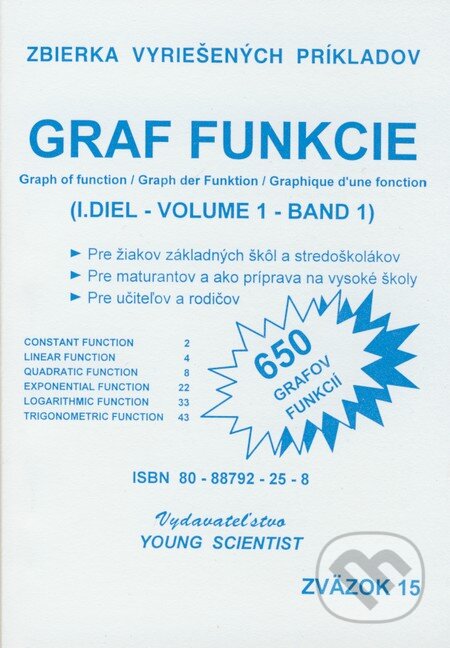 Kniha: Graf funkcie I. (Iveta Olejárová a Marián Olejár). Young Scientist Kniha: Graf funkcie I. (Iveta Olejárová a Marián Olejár). Young Scientist