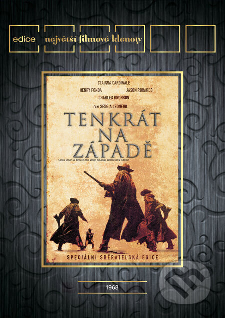 Film: Tenkrát na Západě - Filmové klenoty (Sergio Leone) (DVD). Magicbox, 1968 Film: Tenkrát na Západě - Filmové klenoty (Sergio Leone) (DVD). Magicbox, 1968