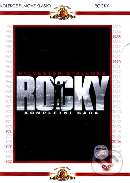 Film: Rocky - Kompletní sága (John G. Avildsen a Sylvester Stallone) (DVD). Bonton Film Film: Rocky - Kompletní sága (John G. Avildsen a Sylvester Stallone) (DVD). Bonton Film