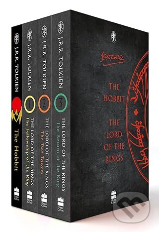 Kniha: The Hobbit and The Lord of the Rings (Box Set) (J.R.R. Tolkien). HarperCollins, 2011 Kniha: The Hobbit and The Lord of the Rings (Box Set) (J.R.R. Tolkien). HarperCollins, 2011