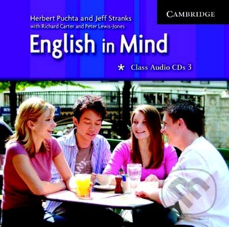 Audiokniha: English in Mind 3: Class Audio CDs (Cambridge University Press). Cambridge University Press, 2005 Audiokniha: English in Mind 3: Class Audio CDs (Cambridge University Press). Cambridge University Press, 2005