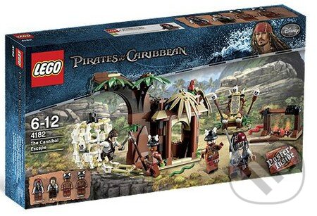 Spoločenská hra: LEGO Pirates of the Caribbean 4182 - Útek pred kanibalmi (LEGO). LEGO Spoločenská hra: LEGO Pirates of the Caribbean 4182 - Útek pred kanibalmi (LEGO). LEGO