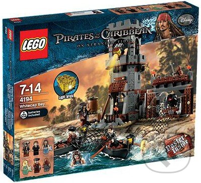 Spoločenská hra: LEGO Pirates of the Caribbean 4194 - Rozbúrená zátoka (LEGO). LEGO Spoločenská hra: LEGO Pirates of the Caribbean 4194 - Rozbúrená zátoka (LEGO). LEGO