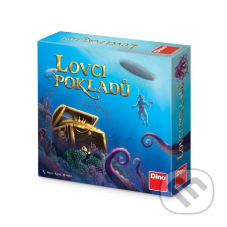 Společenská hra: Lovci pokladů (Dino). Dino, 2021 Společenská hra: Lovci pokladů (Dino). Dino, 2021