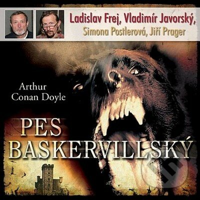 Audiokniha: Pes baskervillský (Arthur Conan Doyle). Popron music, 2016 Audiokniha: Pes baskervillský (Arthur Conan Doyle). Popron music, 2016
