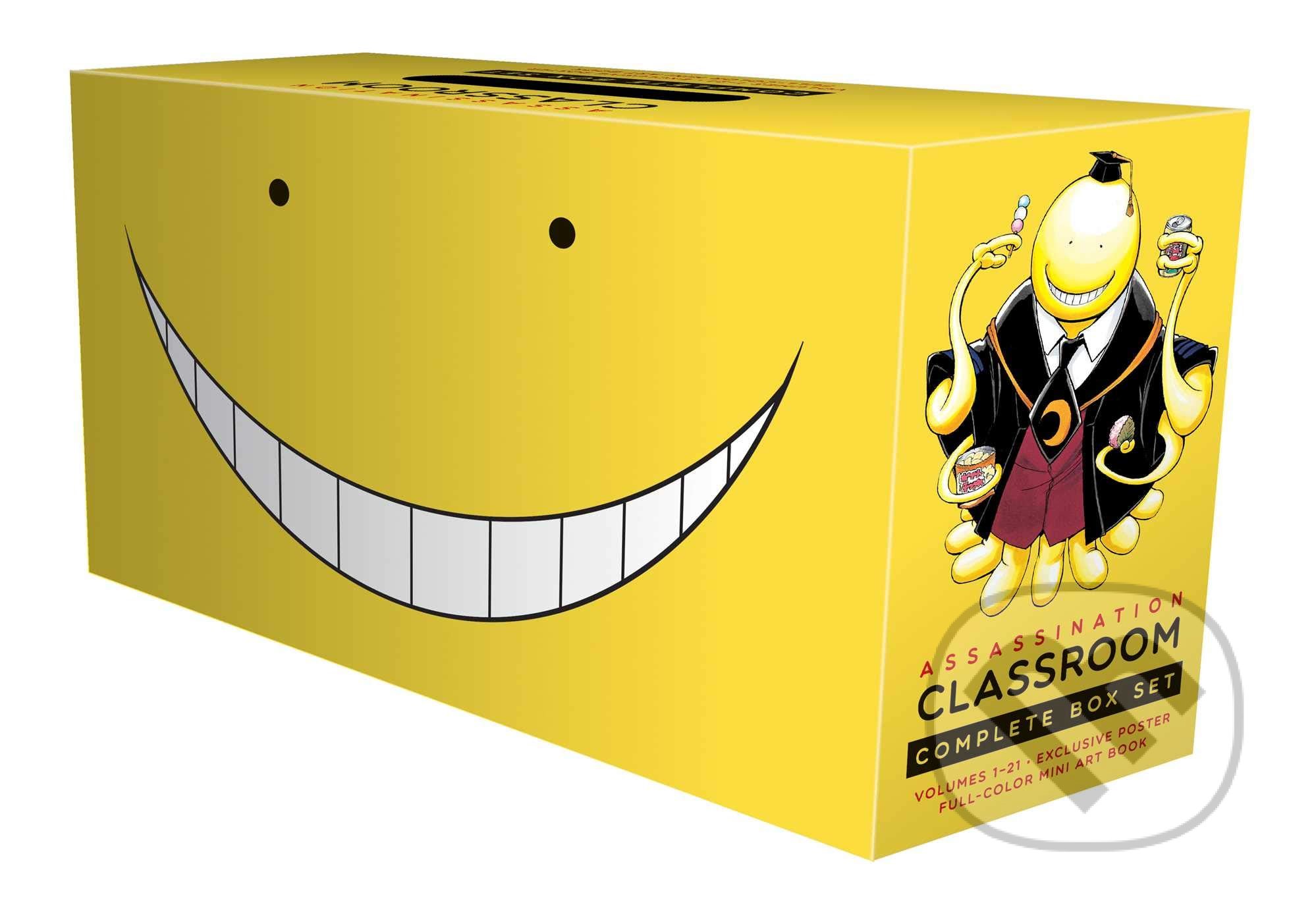 Kniha: Assassination Classroom (Complete Box Set) (Yusei Matsui). Viz Media, 2019 Kniha: Assassination Classroom (Complete Box Set) (Yusei Matsui). Viz Media, 2019