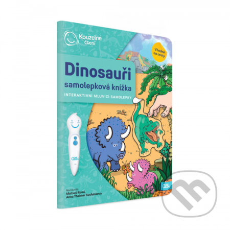 Kniha: Samolepková knížka Dinosauři (Lucie Krystlíková). Albi, 2021 Kniha: Samolepková knížka Dinosauři (Lucie Krystlíková). Albi, 2021