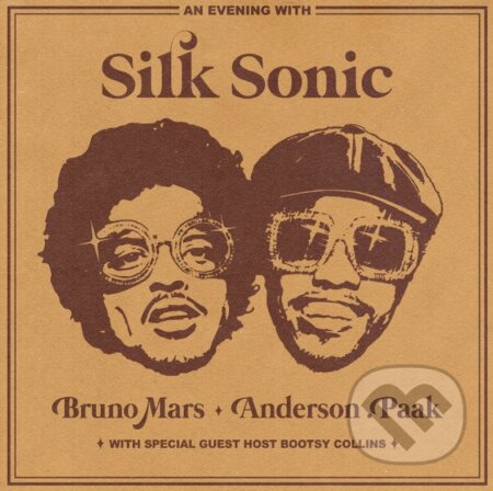 Hudobné CD: Bruno Mars, Anderson .Paak, Silk Sonic: An Evening With Silk Sonic (Hudobné albumy). Hudobné albumy, 2021 Hudobné CD: Bruno Mars, Anderson .Paak, Silk Sonic: An Evening With Silk Sonic (Hudobné albumy). Hudobné albumy, 2021