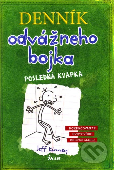 Kniha: Denník odvážneho bojka 3 (Jeff Kinney). Ikar, 2012 Kniha: Denník odvážneho bojka 3 (Jeff Kinney). Ikar, 2012