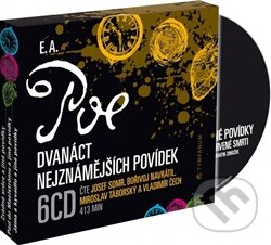 Audiokniha: Dvanáct nejznámějších povídek (Edgar Allan Poe). Tympanum, 2011 Audiokniha: Dvanáct nejznámějších povídek (Edgar Allan Poe). Tympanum, 2011