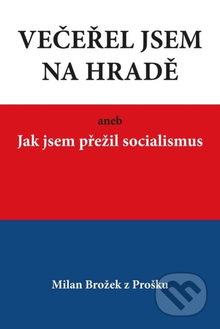 Kniha: Večeřel jsem na Hradě aneb Jak jsem přežil socialismus (Milan Brožek). Akcent, 2021 Kniha: Večeřel jsem na Hradě aneb Jak jsem přežil socialismus (Milan Brožek). Akcent, 2021