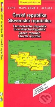Kniha: Česká republika, Slovenská republika 1:800 000 (Marco Polo). Marco Polo, 2003 Kniha: Česká republika, Slovenská republika 1:800 000 (Marco Polo). Marco Polo, 2003