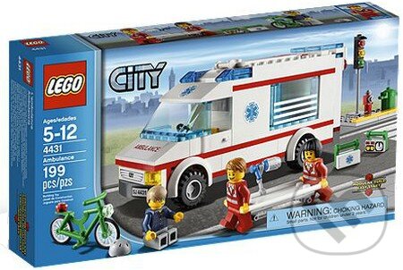 Spoločenská hra: LEGO City 4431 - Sanitka (LEGO). LEGO, 2012 Spoločenská hra: LEGO City 4431 - Sanitka (LEGO). LEGO, 2012