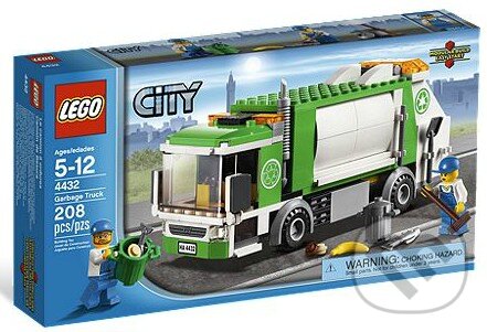 Spoločenská hra: LEGO City 4432 - Smetiarske auto (LEGO). LEGO, 2012 Spoločenská hra: LEGO City 4432 - Smetiarske auto (LEGO). LEGO, 2012