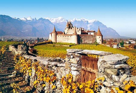 Aigle Castel, Schweiz, Castorland