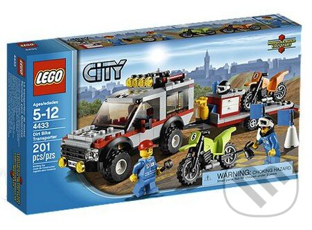 Spoločenská hra: LEGO City 4433 - Ťahač na terénne motorky (LEGO). LEGO, 2012 Spoločenská hra: LEGO City 4433 - Ťahač na terénne motorky (LEGO). LEGO, 2012