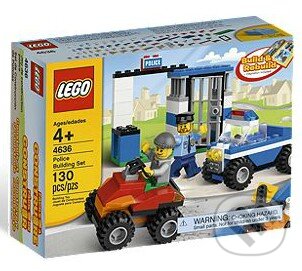 Spoločenská hra: LEGO Kocky 4636 - Stavebná súprava - Polícia (LEGO). LEGO, 2012 Spoločenská hra: LEGO Kocky 4636 - Stavebná súprava - Polícia (LEGO). LEGO, 2012