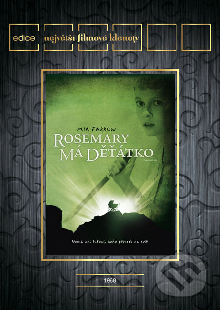 Film: Rosemary má děťátko (Roman Polanski) (DVD). Magicbox, 1968 Film: Rosemary má děťátko (Roman Polanski) (DVD). Magicbox, 1968