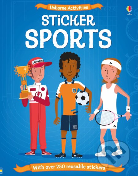 Kniha: Sticker Sports (Kate Davies). Usborne, 2016 Kniha: Sticker Sports (Kate Davies). Usborne, 2016