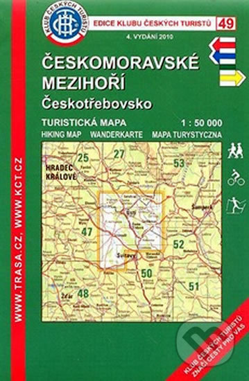 Kniha: KČT 49 Českomoravské mezihoří 4.vyd. (). , 2019 Kniha: KČT 49 Českomoravské mezihoří 4.vyd. (). , 2019