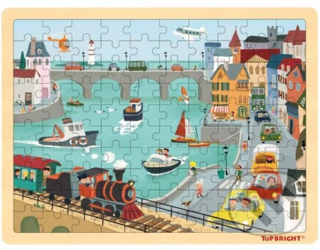 Puzzle: Doprava, dřevěné (Top Bright). Top Bright, 2021 Puzzle: Doprava, dřevěné (Top Bright). Top Bright, 2021