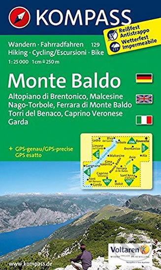 Monte Baldo 1:50T, Kompass, 2013
