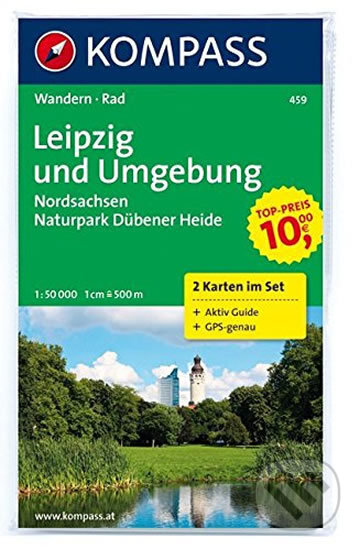 Kniha: Leipzig und Umgebung 1:50T (Kompass). Kompass, 2013 Kniha: Leipzig und Umgebung 1:50T (Kompass). Kompass, 2013