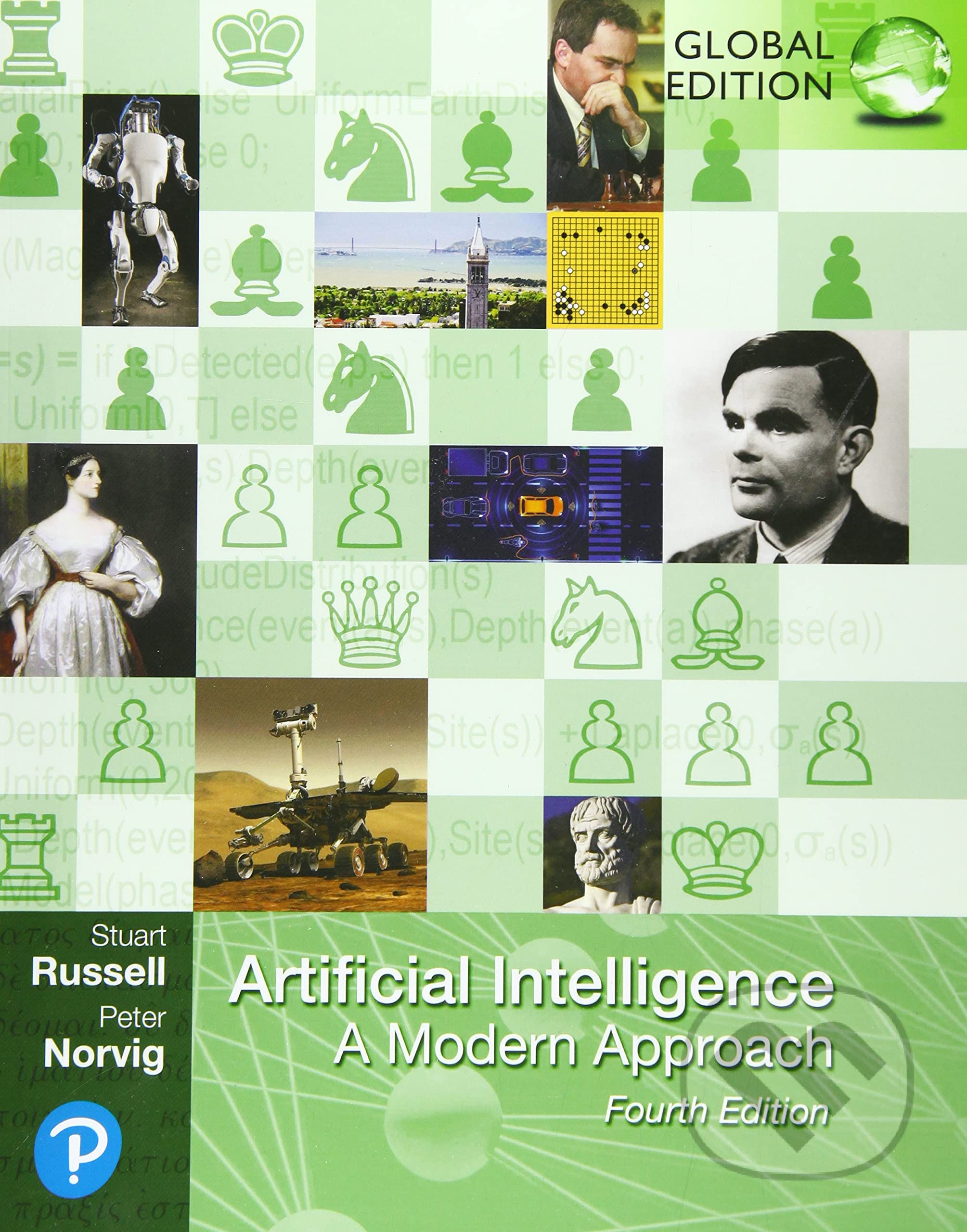 Kniha: Artificial Intelligence: A Modern Approach (Peter Norvig a Stuart Russell). Pearson, 2021 Kniha: Artificial Intelligence: A Modern Approach (Peter Norvig a Stuart Russell). Pearson, 2021