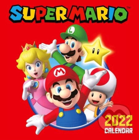 Oficiální kalendář Nintendo 2022: Super Mario, , 2021