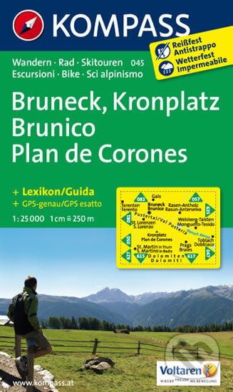 Bruneck,Kronplatz 1:25T, Kompass, 2013