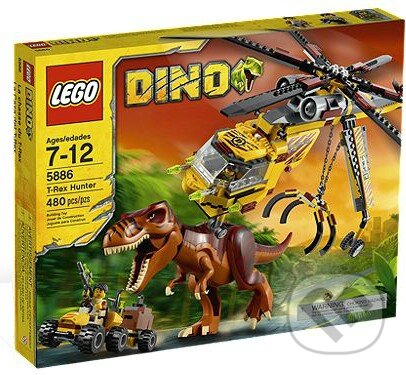 Spoločenská hra: LEGO Dino 5886 - Lovec T-Rexov (LEGO). LEGO, 2012 Spoločenská hra: LEGO Dino 5886 - Lovec T-Rexov (LEGO). LEGO, 2012