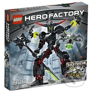 Spoločenská hra: LEGO Hero Factory 6203 - Temný fantóm (LEGO). LEGO, 2012 Spoločenská hra: LEGO Hero Factory 6203 - Temný fantóm (LEGO). LEGO, 2012