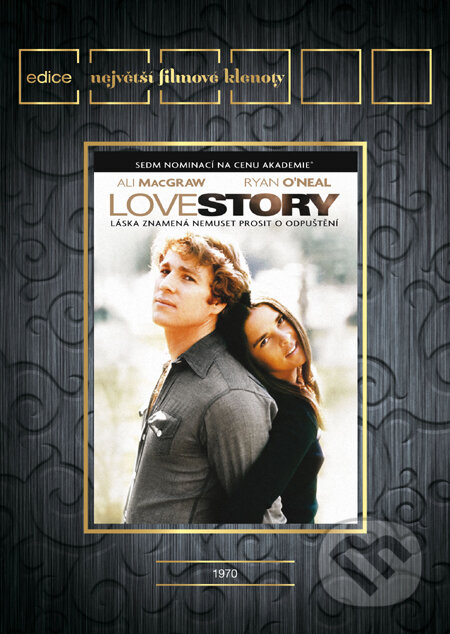 Film: Love story - Filmové klenoty (Arthur Hiiller) (DVD). Magicbox, 1970 Film: Love story - Filmové klenoty (Arthur Hiiller) (DVD). Magicbox, 1970
