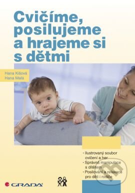Kniha: Cvičíme, posilujeme a hrajeme si s dětmi (Hana Kišová a Hana Malá). Grada, 2012 Kniha: Cvičíme, posilujeme a hrajeme si s dětmi (Hana Kišová a Hana Malá). Grada, 2012