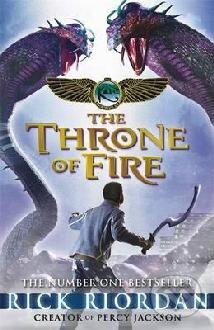 Kniha: The Throne of Fire (Rick Riordan). Penguin Books, 2012 Kniha: The Throne of Fire (Rick Riordan). Penguin Books, 2012