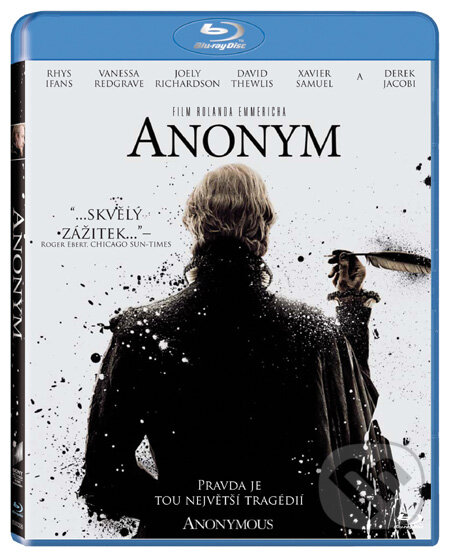 Film: Anonym (Roland Emmerich) (Blu-ray). Bonton Film, 2011 Film: Anonym (Roland Emmerich) (Blu-ray). Bonton Film, 2011