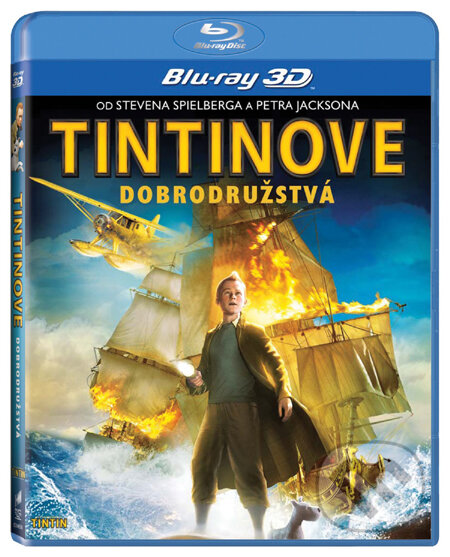 Film: Tintinove dobrodružstvá (3D) (Steven Spielberg) (Blu-ray). Bonton Film, 2011 Film: Tintinove dobrodružstvá (3D) (Steven Spielberg) (Blu-ray). Bonton Film, 2011