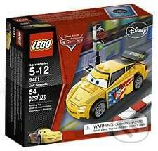 LEGO Cars 9481 - Jeff Gorvette, LEGO, 2012