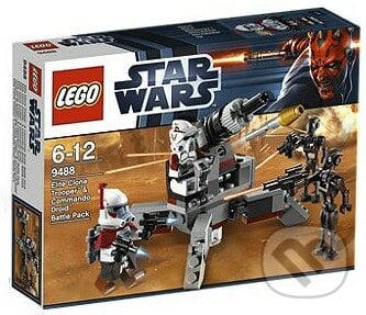 LEGO Star Wars 9488 - Elite Clone Trooper and Commando Droid Battle Pack, LEGO, 2012