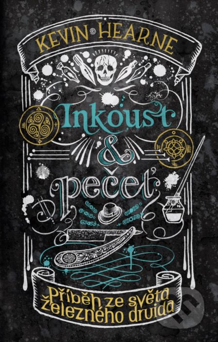 Kniha: Inkoust a pečeť (Kevin Hearne). Laser books, 2021 Kniha: Inkoust a pečeť (Kevin Hearne). Laser books, 2021