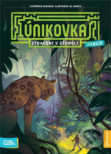 Kniha: Únikovka Junior - Ztraceni v džungli (Albi). Albi, 2021 Kniha: Únikovka Junior - Ztraceni v džungli (Albi). Albi, 2021